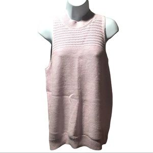 GAP Pink Sleeveless Knit Blouse
